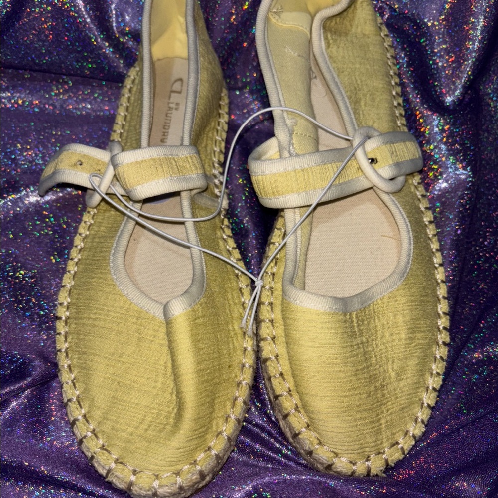 CL by Laundry Yellow Shoes